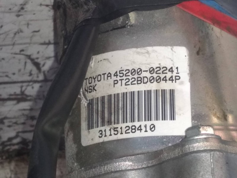 Recambio de columna direccion para toyota corolla (e12) 2.0 turbodiesel cat referencia OEM IAM 4520002241 PT22BD0044P PT22BD0044
