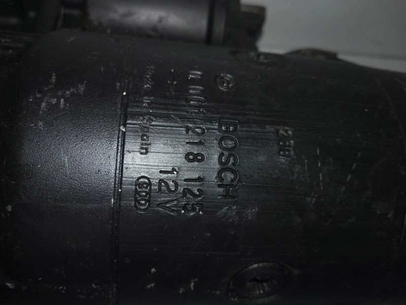 Recambio de motor arranque para mg rover serie 800 (rs) 825 sd referencia OEM IAM 0001218125 BOSCH 
