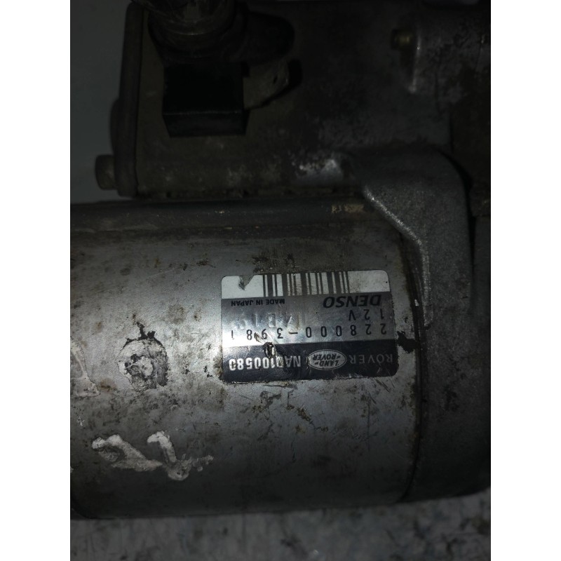 Recambio de motor arranque para land rover freelander (ln) 2.0 di xe familiar (72kw) referencia OEM IAM 228003981 DENSO 