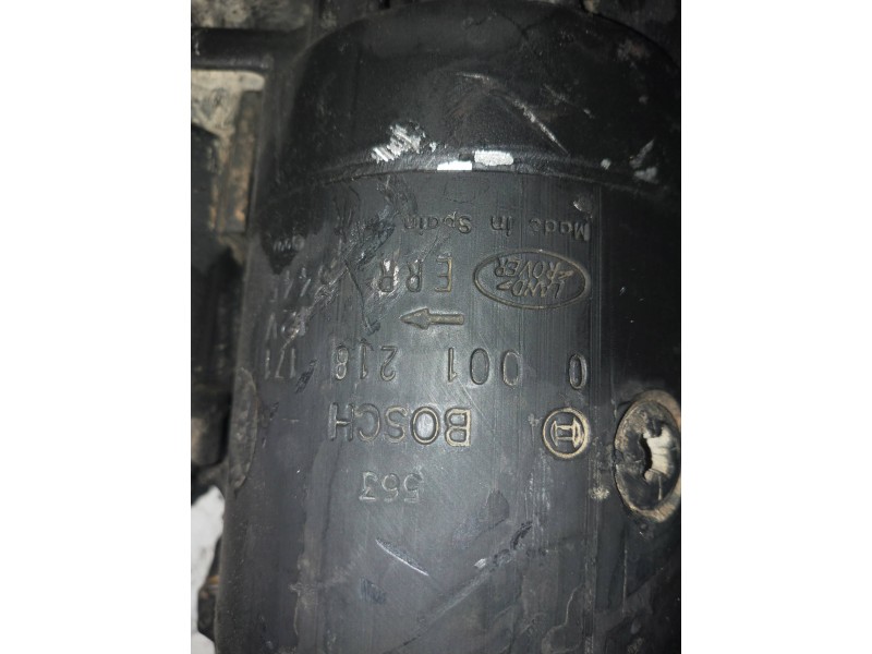 Recambio de motor arranque para land rover range rover (lp) dt (100kw) referencia OEM IAM 0001218171 BOSCH 