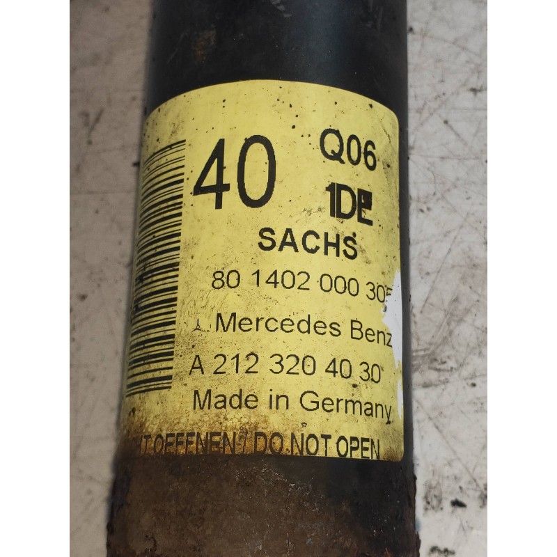 Recambio de amortiguador trasero derecho para mercedes clase e (w212) familiar 250 cdi blueefficiency (212.203) referencia OEM I