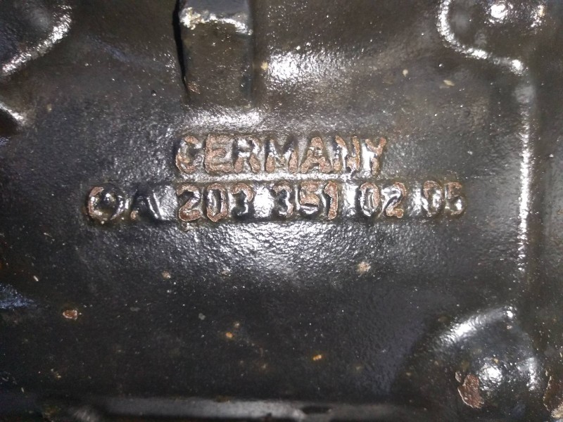 Recambio de diferencial trasero para mercedes clase c (w203) familiar c 200 t cdi (203.204) referencia OEM IAM A2033510205 01177