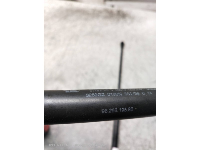 Recambio de amortiguadores capo para peugeot 306 break boulebard referencia OEM IAM 9629219580  190N