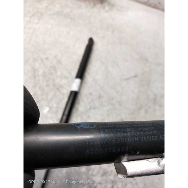 Recambio de amortiguadores maletero / porton para renault megane ii familiar 1.6 16v referencia OEM IAM 8200119498  505N