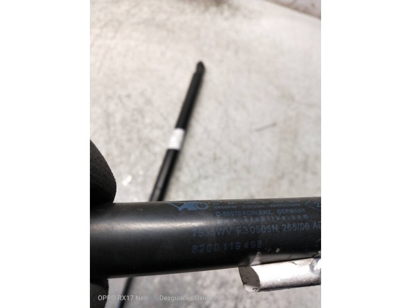 Recambio de amortiguadores maletero / porton para renault megane ii familiar 1.6 16v referencia OEM IAM 8200119498  505N