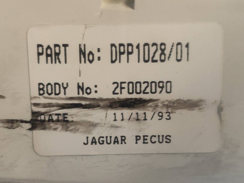 Recambio de cuadro instrumentos para jaguar xj6/12 referencia OEM IAM DPP102801 2F002090 