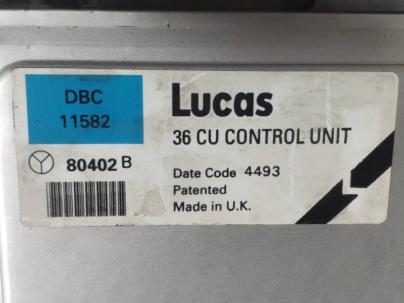 Recambio de centralita motor uce para jaguar xj6/12 referencia OEM IAM DBC11582 89402B  Recambio de centralita motor uce para jaguar xj6/12 referencia OEM IAM DBC11582 89402B