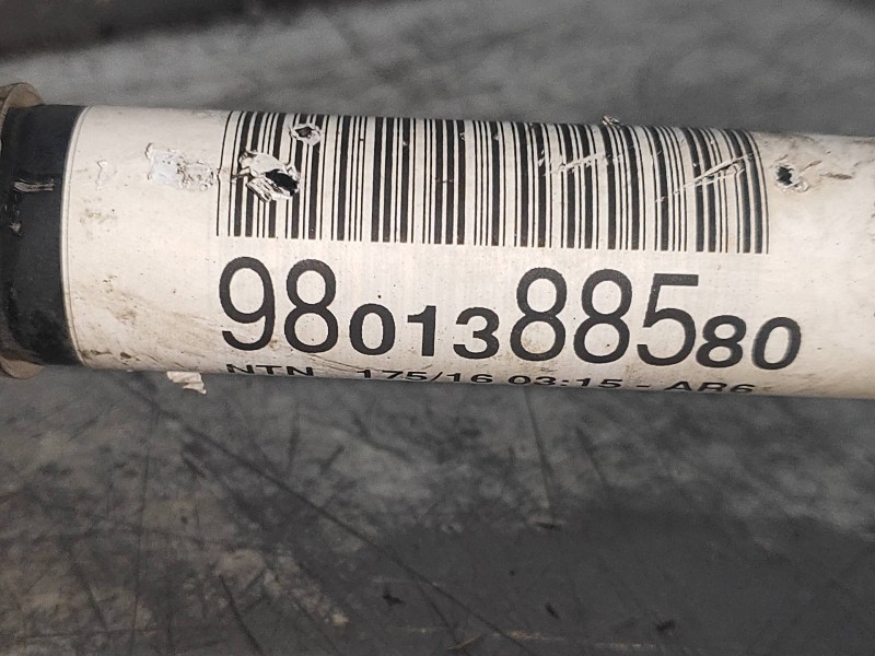 Recambio de transmision delantera izquierda para citroen c3 attraction referencia OEM IAM 9801388580  