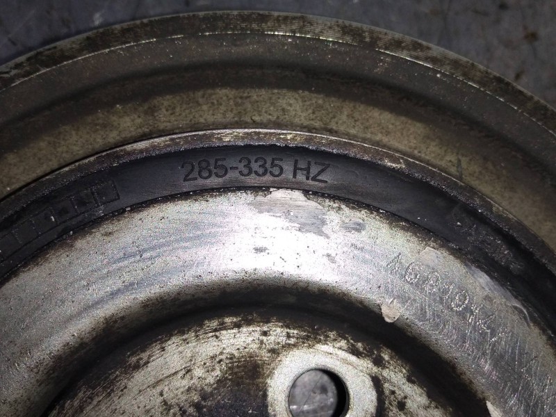 Recambio de polea cigueñal para fiat punto (evo) (199) dynamic referencia OEM IAM 285335HZ   Recambio de polea cigueñal para fiat punto (evo) (199) dynamic referencia OEM IAM 285335HZ