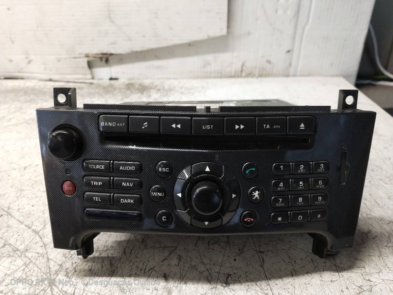 Recambio de sistema navegacion gps para peugeot 607 (s2) básico referencia OEM IAM 96632921TP 9659048180 