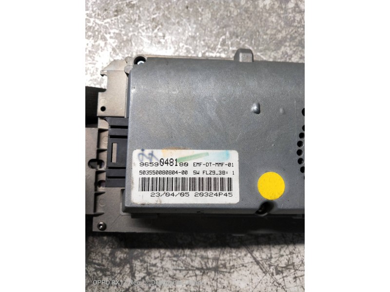 Recambio de sistema navegacion gps para peugeot 607 (s2) básico referencia OEM IAM 96632921TP 9659048180 