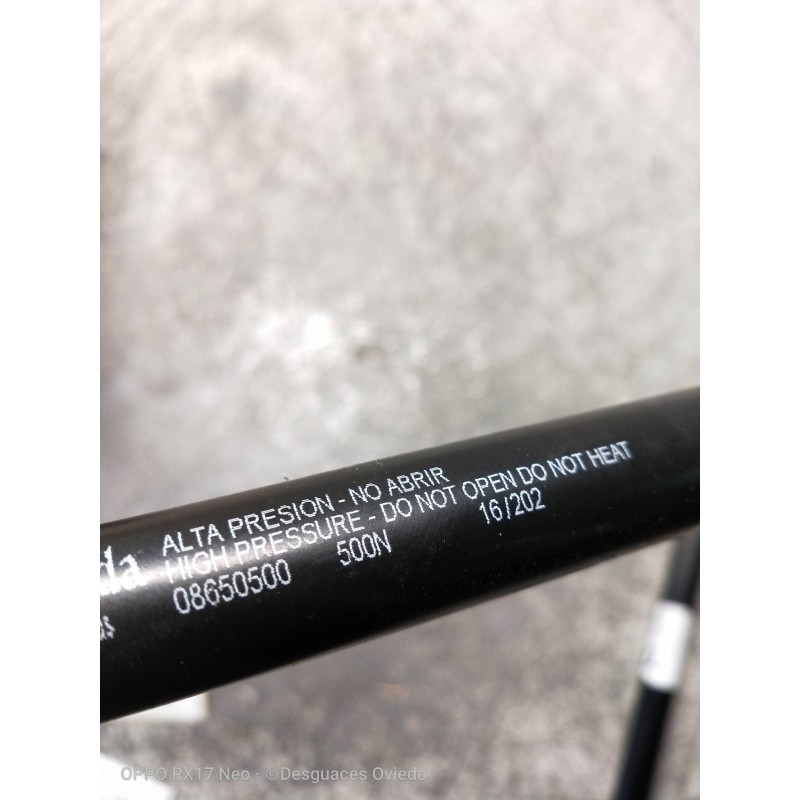 Recambio de amortiguadores maletero / porton para ford transit connect (tc7) 1.8 tdci cat referencia OEM IAM 08650500  500N