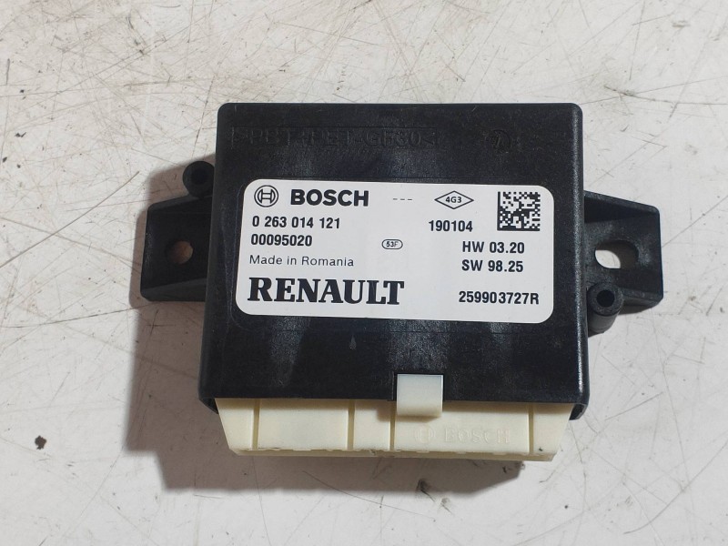 Recambio de modulo electronico para renault captur ii edition one referencia OEM IAM 0263014121 259903727R 00095020