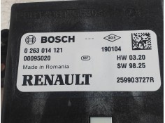 Recambio de modulo electronico para renault captur ii edition one referencia OEM IAM 0263014121 259903727R 00095020 2