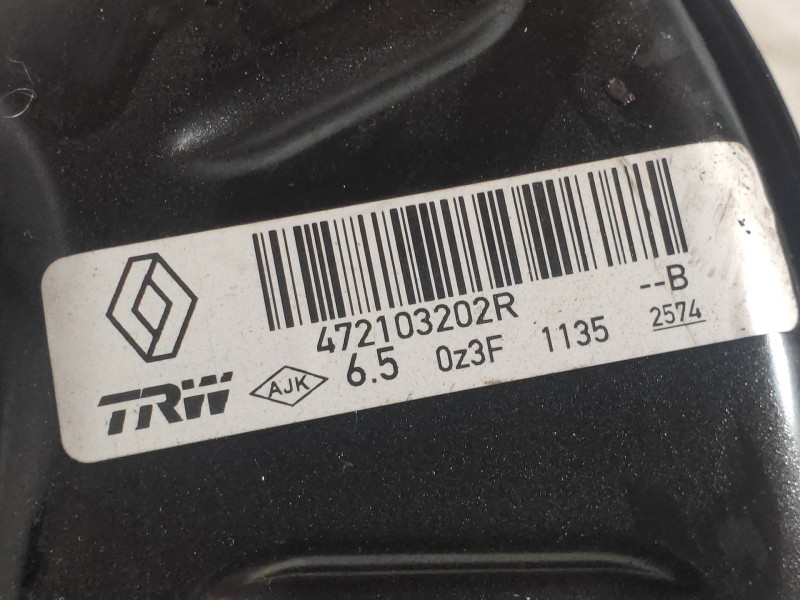 Recambio de servofreno para renault captur ii edition one referencia OEM IAM 472103202R  