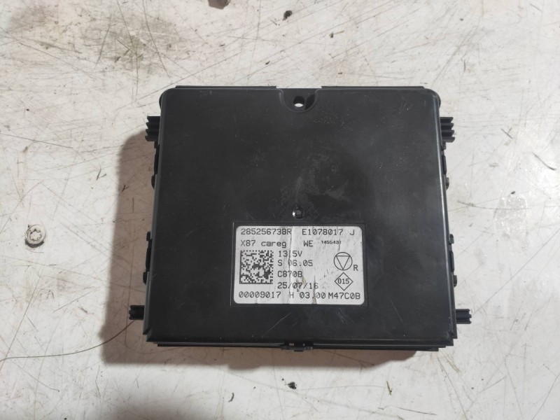 Recambio de modulo electronico para renault captur ii edition one referencia OEM IAM 285256738R E1078017 