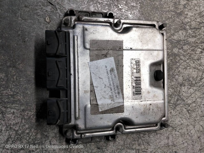 Recambio de centralita motor uce para peugeot 607 (s2) básico referencia OEM IAM 0281011781 9659016680 EDC15