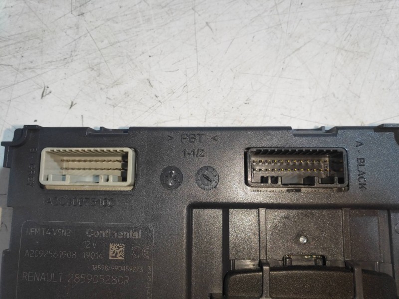 Recambio de conmutador de arranque para renault captur ii edition one referencia OEM IAM A2C92561908 285905280R 