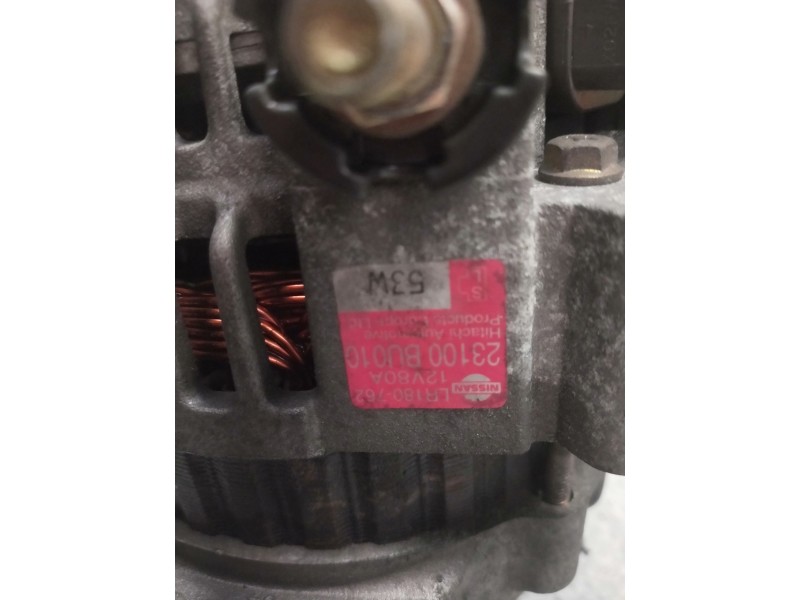 Recambio de alternador para nissan almera tino (v10m) ambience referencia OEM IAM 23100BU010  