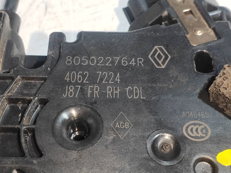 Recambio de motor cierre centralizado delantero derecho para renault captur ii edition one referencia OEM IAM 805022764R  