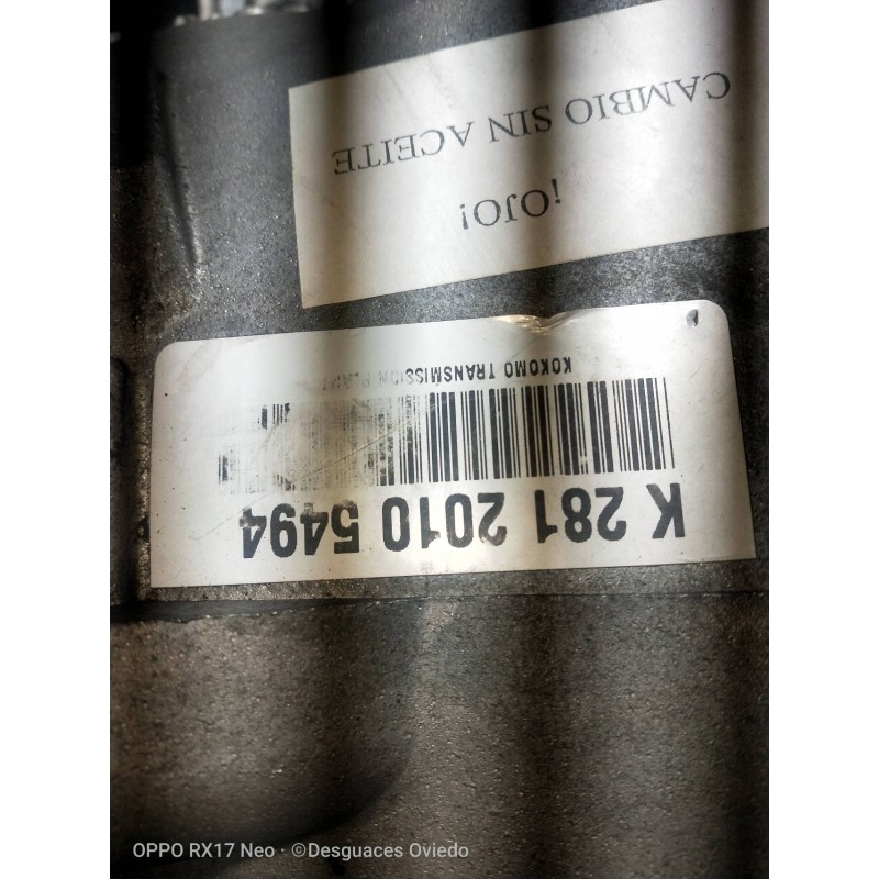 Recambio de caja cambios para chrysler pt cruiser (pt) 2.0 16v cat referencia OEM IAM K28120105494  