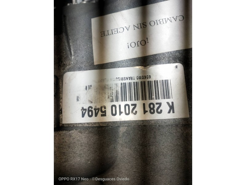 Recambio de caja cambios para chrysler pt cruiser (pt) 2.0 16v cat referencia OEM IAM K28120105494  