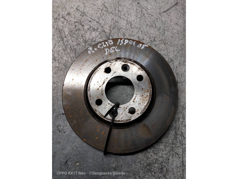 Recambio de disco freno delantero para renault clio iii 1.5 dci diesel cat referencia OEM IAM   
