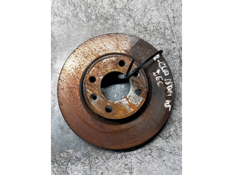 Recambio de disco freno delantero para renault clio iii 1.5 dci diesel fap referencia OEM IAM   