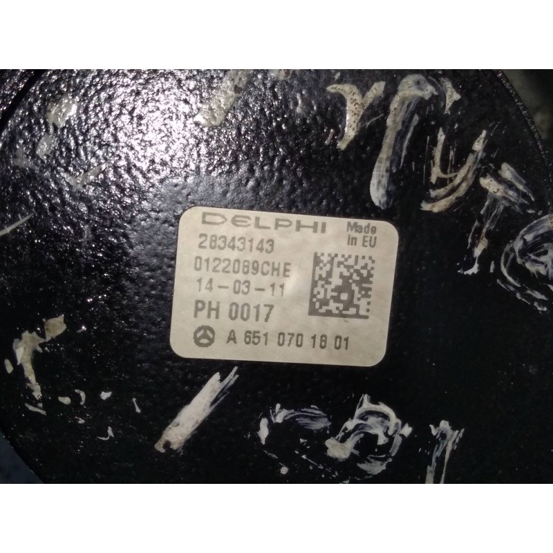 Recambio de bomba inyeccion para mercedes sprinterii caja cerrada (desde 01.06) 210/213/216 cdi (906.611/613) referencia OEM IAM