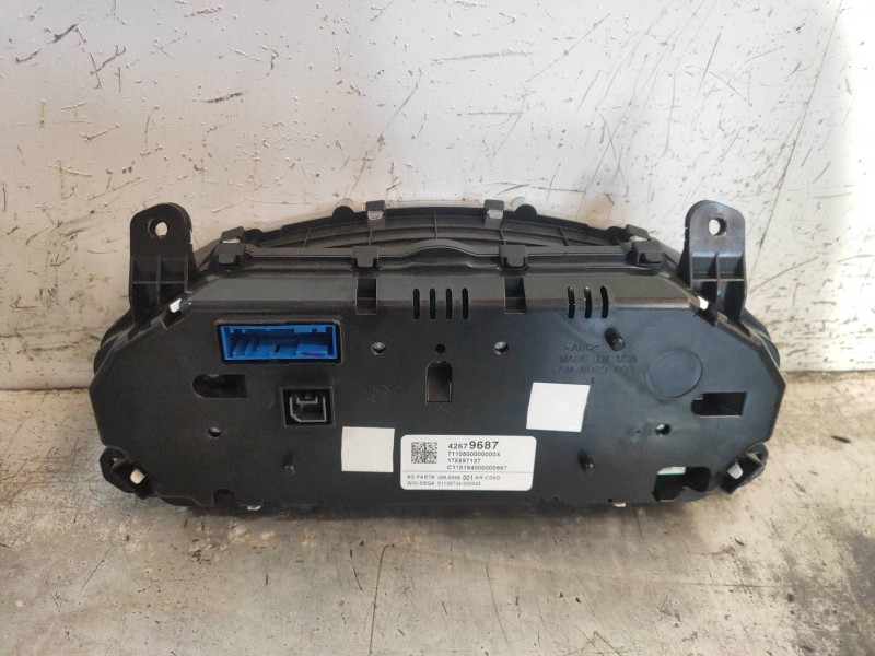 Recambio de cuadro instrumentos para opel mokka x color edition start/stop referencia OEM IAM 175597137 42679687 