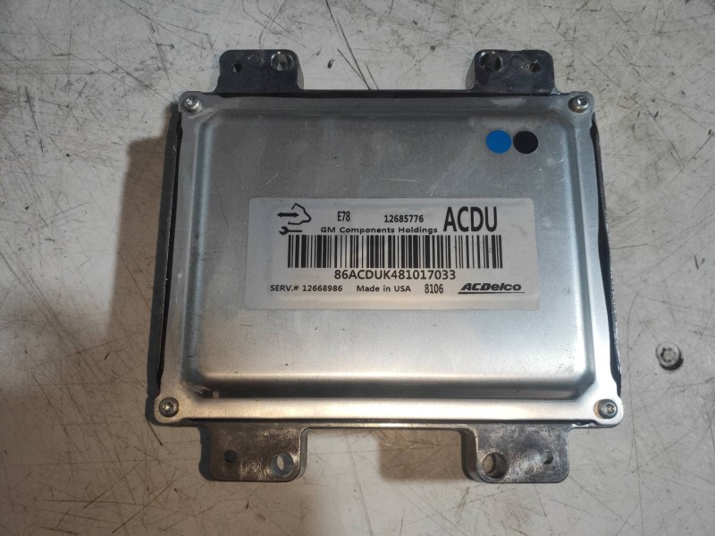 Recambio de centralita motor uce para opel mokka x color edition start/stop referencia OEM IAM 12685776 ACDU 