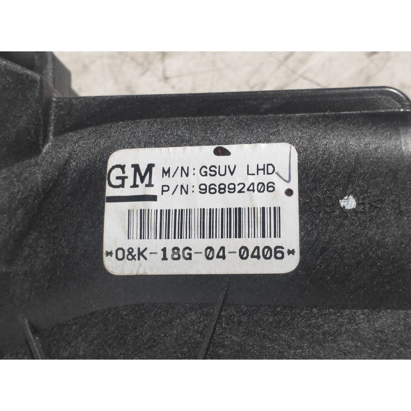 Recambio de potenciometro pedal para opel mokka x color edition start/stop referencia OEM IAM 96892406  