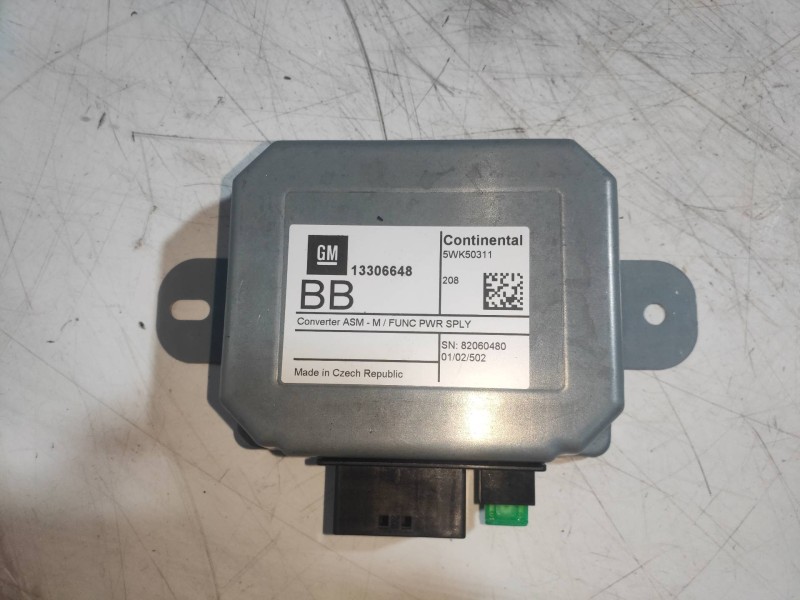 Recambio de modulo electronico para opel mokka x color edition start/stop referencia OEM IAM 13306648 5WK50311 