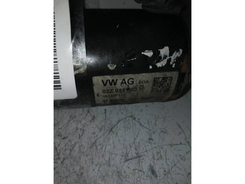 Recambio de motor arranque para audi a3 (8p) 1.6 tdi referencia OEM IAM 02Z911023N BOSCH 0001123028 