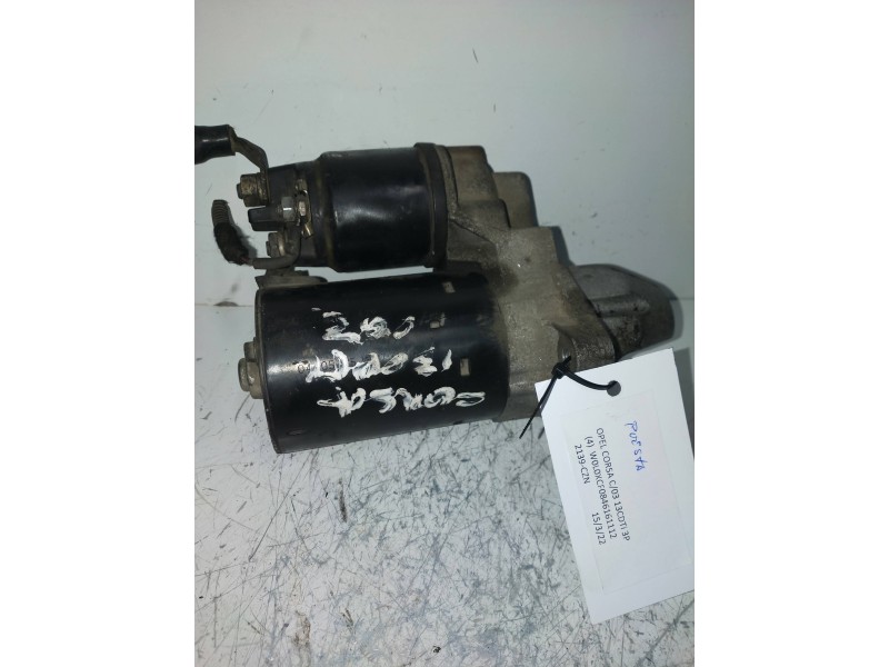 Recambio de motor arranque para opel corsa c enjoy referencia OEM IAM 0001107429 BOSCH 