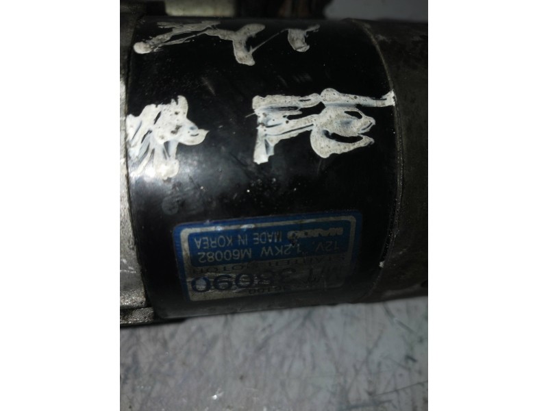 Recambio de motor arranque para hyundai santa fe (sm) 2.4 cat referencia OEM IAM 3610038090 MANDO 