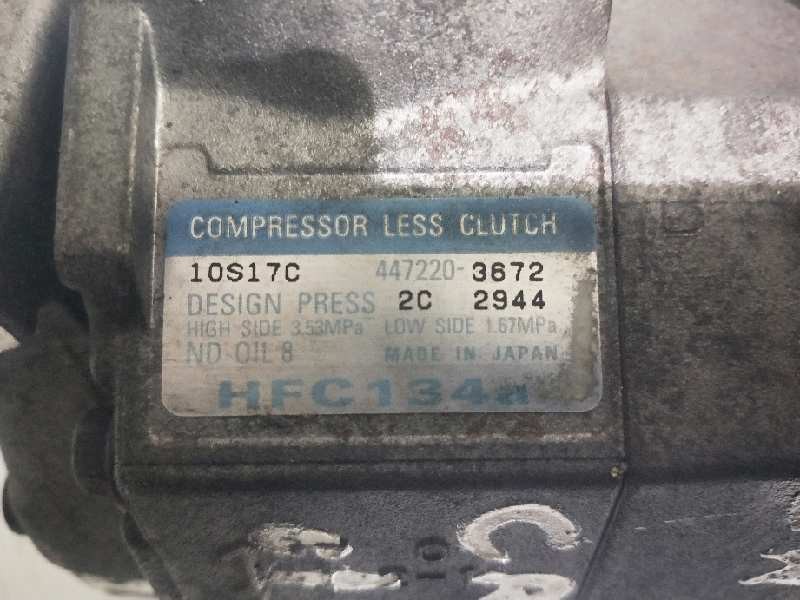 Recambio de compresor aire acondicionado para chrysler pt cruiser (pt) 2.0 16v cat referencia OEM IAM 4472203672 10S17C HFC134A