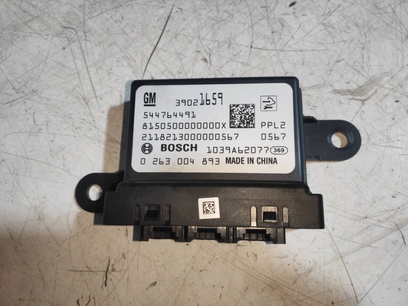 Recambio de modulo electronico para opel mokka x color edition start/stop referencia OEM IAM 0263004893 39021659 