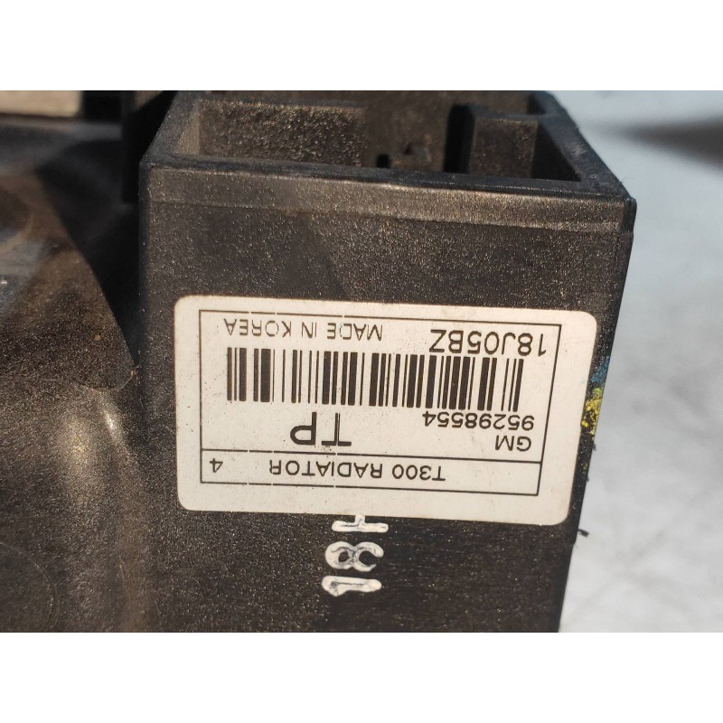 Recambio de radiador agua para opel mokka x color edition start/stop referencia OEM IAM 95298554  