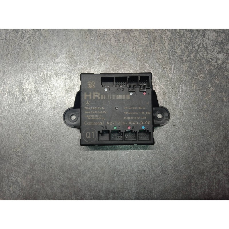 Recambio de modulo electronico para mercedes clase e (w212) familiar 3.0 cdi cat referencia OEM IAM A2189008600 A2188201626 A218