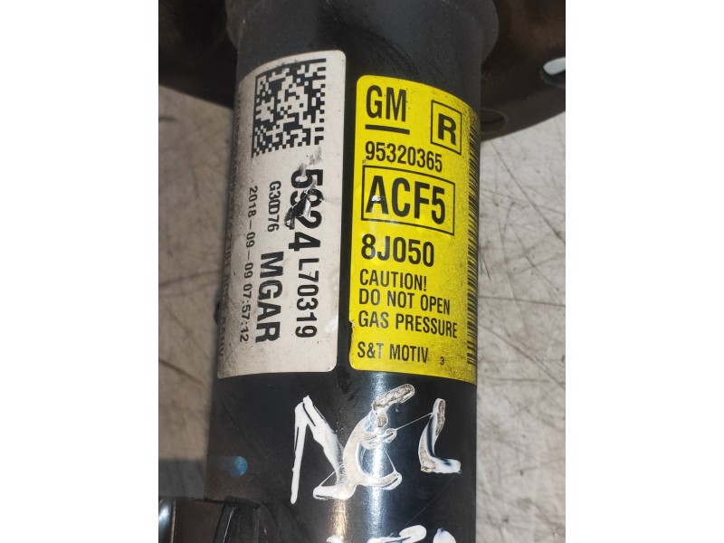Recambio de amortiguador delantero derecho para opel mokka x color edition start/stop referencia OEM IAM 5924L70319 95320365 