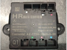 Recambio de modulo electronico para mercedes clase e (w212) familiar 3.0 cdi cat referencia OEM IAM A2189008600 A2188201626 A218 2