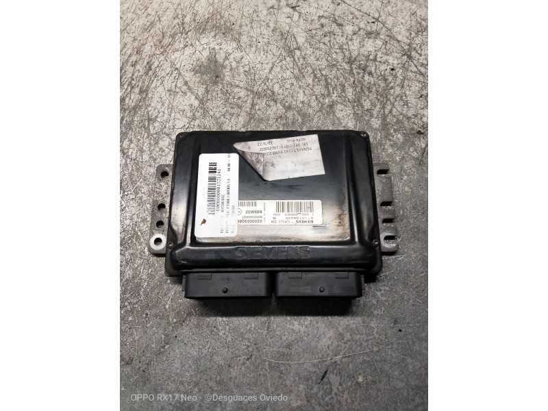 Recambio de centralita motor uce para renault clio ii fase i (b/cbo) 1.2 referencia OEM IAM S110138000 8200059086 8200044437