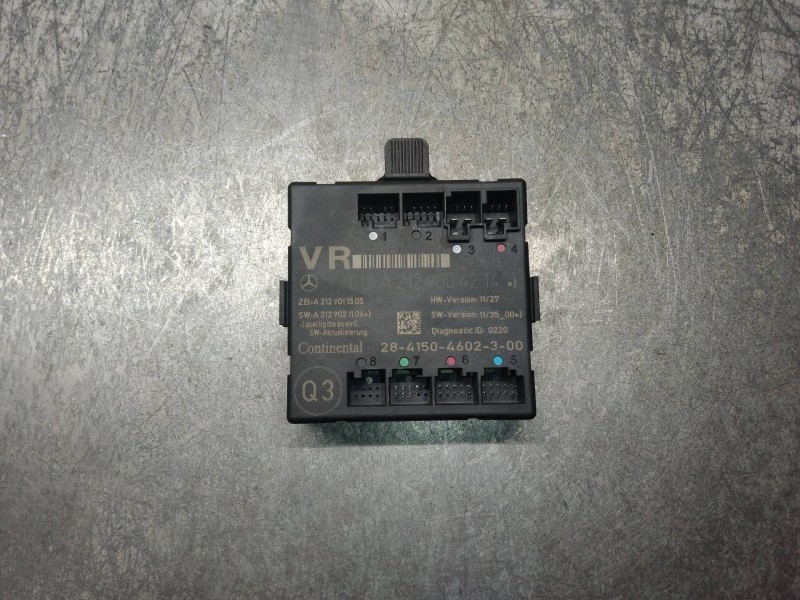 Recambio de modulo electronico para mercedes clase e (w212) familiar 3.0 cdi cat referencia OEM IAM A2129004214 A2129011505 A212