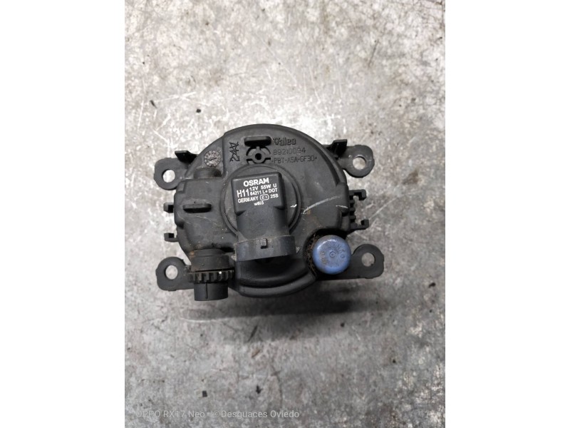 Recambio de faro antiniebla derecho para renault kangoo dynamique referencia OEM IAM   
