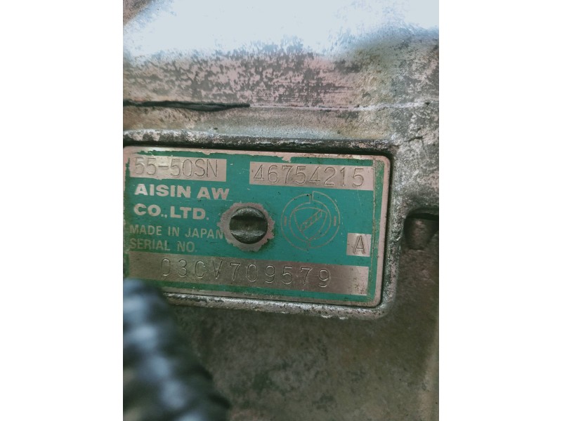 Recambio de caja cambios para lancia thesis (115) 3.0 v6 24v cae emblema referencia OEM IAM 5550SN 46754215 03CV709579