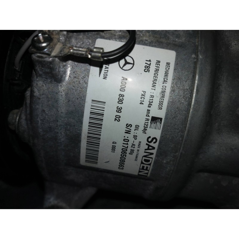 Recambio de compresor aire acondicionado para mercedes clase c (w205) lim. c 220 cdi bluetec (205.004) referencia OEM IAM PXC141