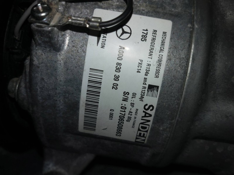 Recambio de compresor aire acondicionado para mercedes clase c (w205) lim. c 220 cdi bluetec (205.004) referencia OEM IAM PXC141