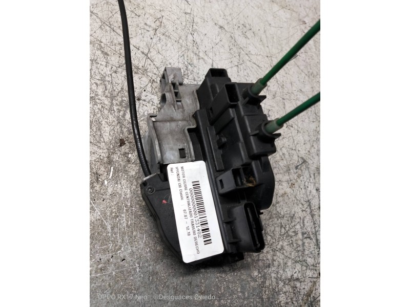 Recambio de motor cierre centralizado trasero derecho para hyundai i30 classic referencia OEM IAM   5P