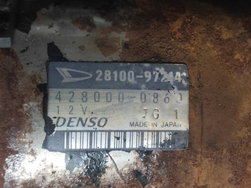 Recambio de motor arranque para daihatsu sirion (m3..) 1,3 referencia OEM IAM 4280000860 2810097244 